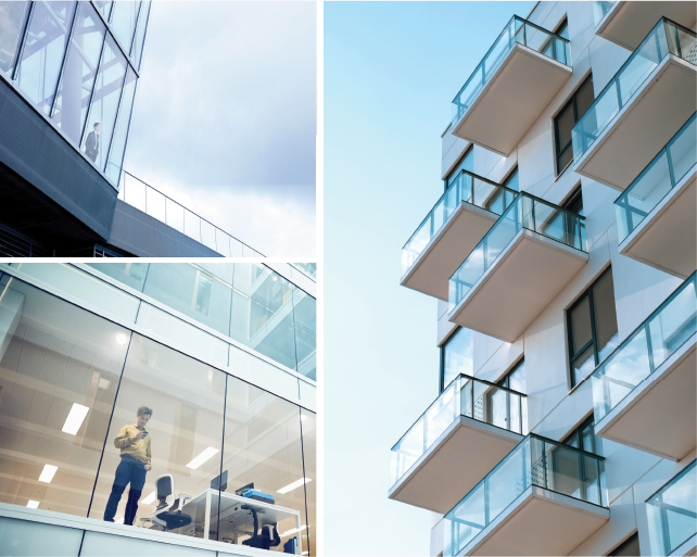 As it is already discussed that it is very difficult to break the Laminated Glass but due to any heavy impact if it breaks, If the glass broken, fragment tend to adhere to the interlayer film & no one can cross it. Due to this characteristic the laminated glass is also considered as theft Resistance glass.